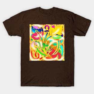 Light colored flower T-Shirt